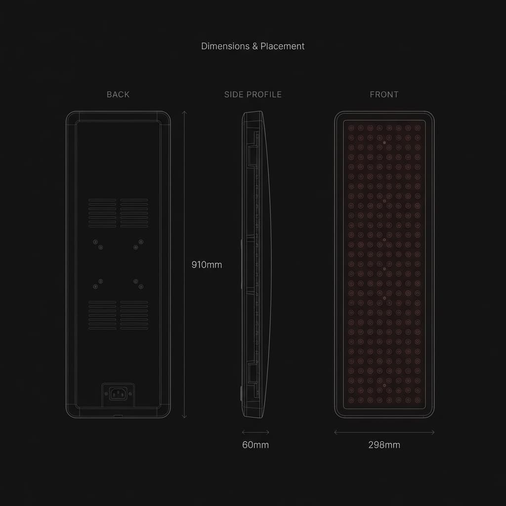 LUMERA dimensions